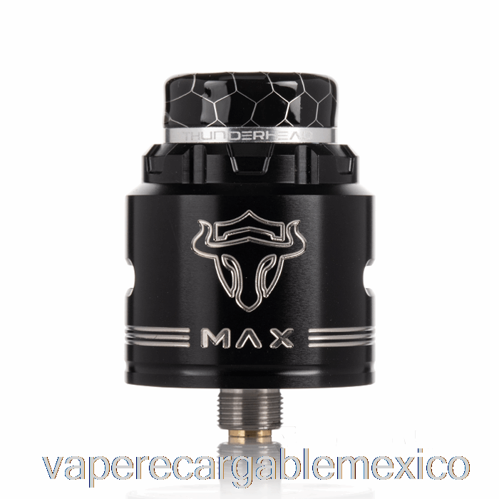 Vape Recargable Thunderhead Creations Tauren Max 25mm Bf Rda Plata Negro